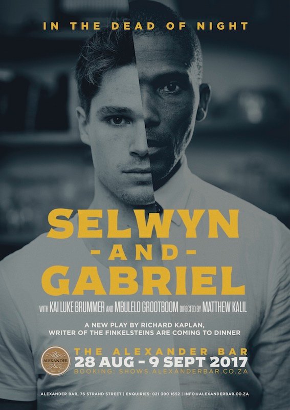 Selwyn & Gabriel poster, Alexander Bar 2017